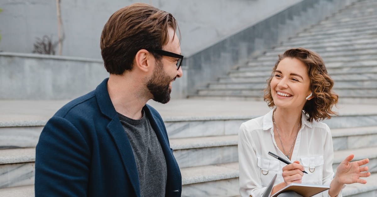 Smart Marketing team working together