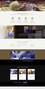 dental arts website design